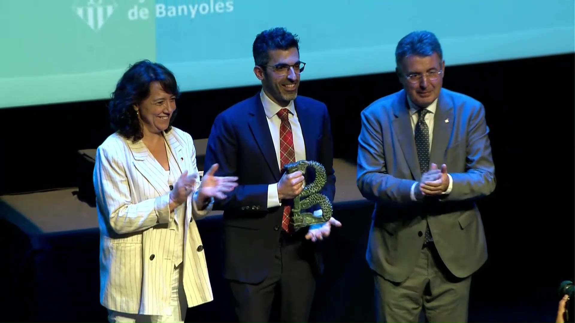 Francesc Malagelada guanya el 15è premi Banyolí de l’Any